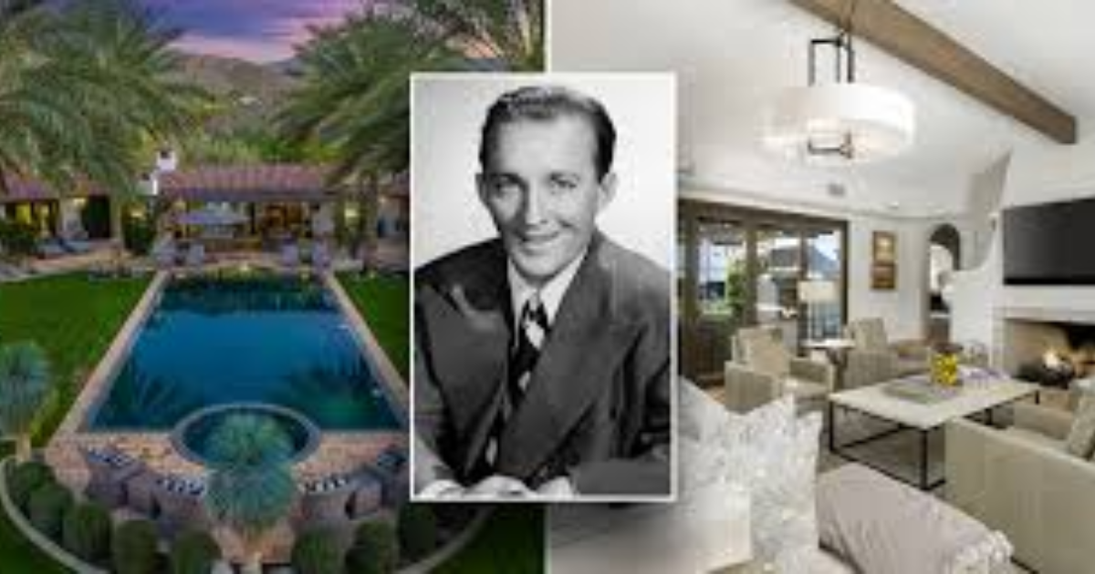 Bing Crosby's Former Palm Desert California Home Relists After $3 Million Renovation — Asking $13.5 Million