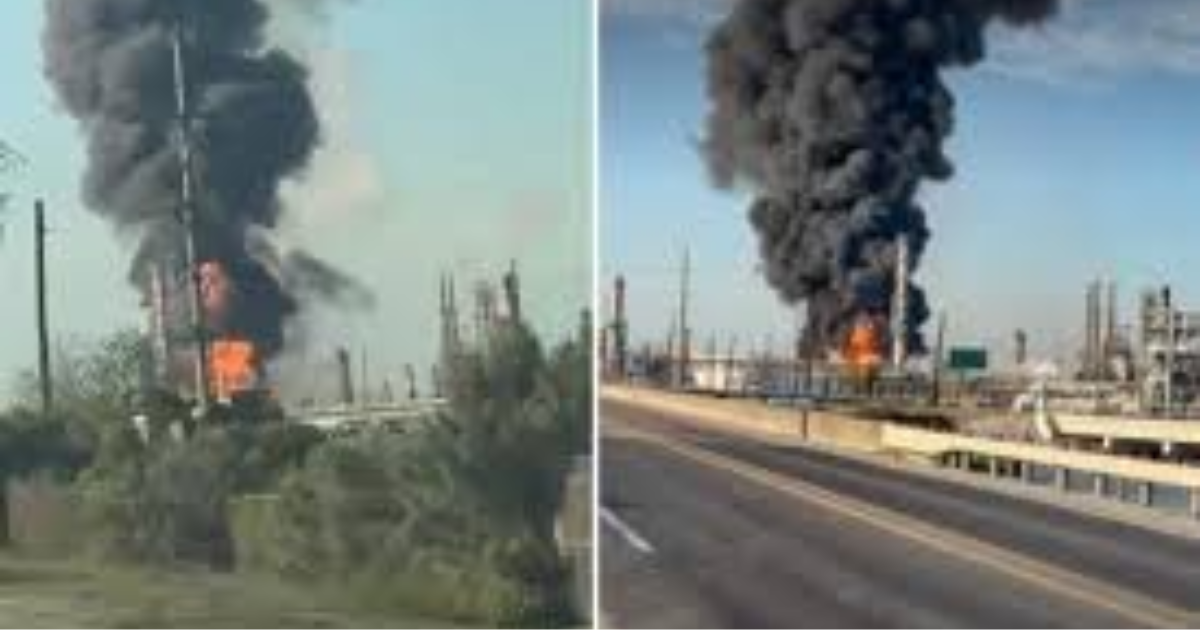 Explosion at Texas Oil Refinery Creates Huge Smoke Plume — Latest Updates on the Industrial Incident